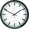 AnaClock GPS30-BAT-P-RFM ipari analóg óra,átm.30cm,tartós elem,GPS szinkronozóval egybeépítve Kingvi